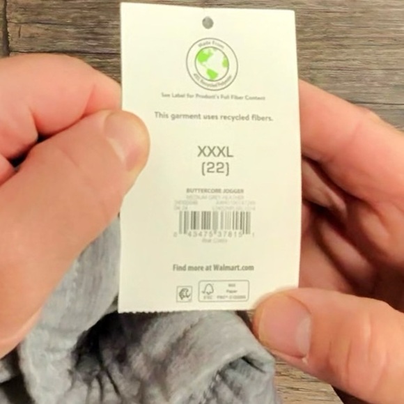 Athletic Works Heather Gray Joggers - Picture 8 of 10